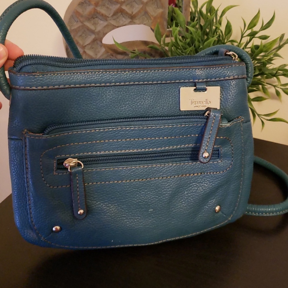 Blue Tignanello purse